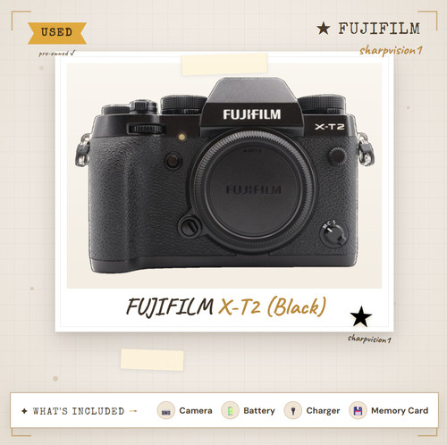 Fuji xt2 fotocamera - x-t2,