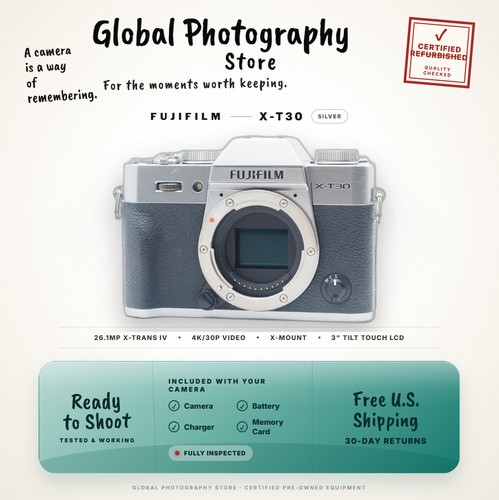 Fuji t30 aps - 26,1, aps-c